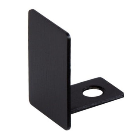 End cap 20x14 glass t10mm black