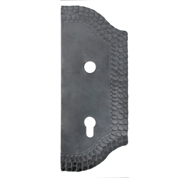 Decorated gate plate 270x110, t3, a90, d18,8mm