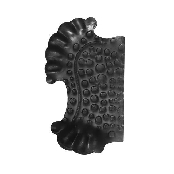 Decorated gate plate, left 275x160, t3mm