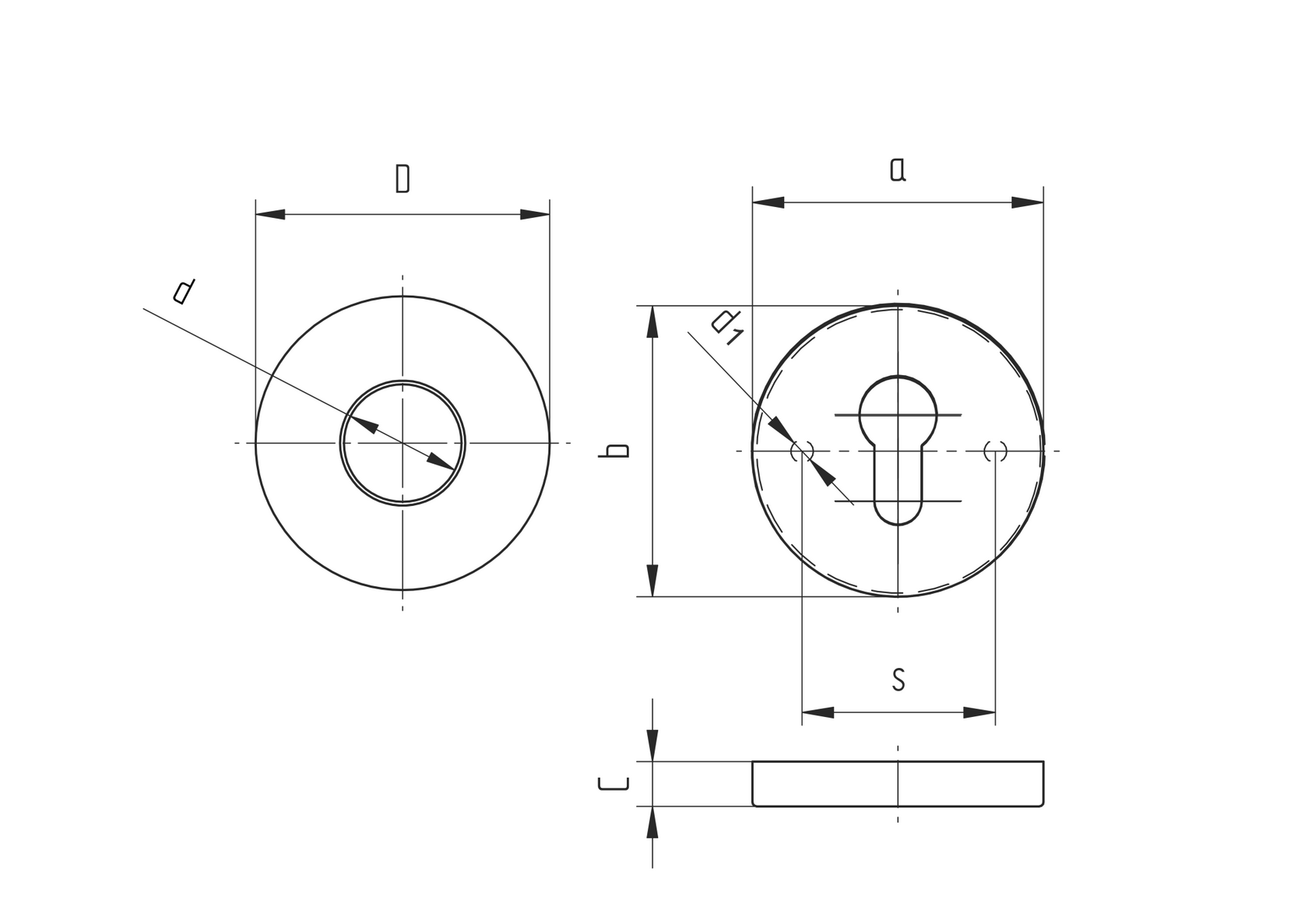 Lock plate - FAB D50, t2mm