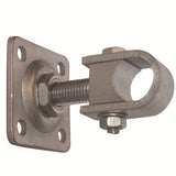 Adjustable hinge with anchor flange M20-Zn, 80