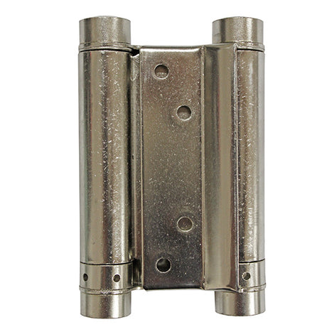 Spring hinge doublesided, Nickel, L=125mm