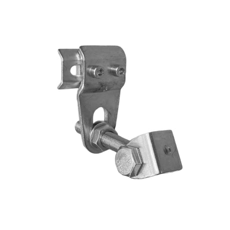 Charniere réglable, M16 mit manchon pour profilé de 40 mm, zingué
