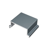 Aluminum spacer bar 20mm anthracite