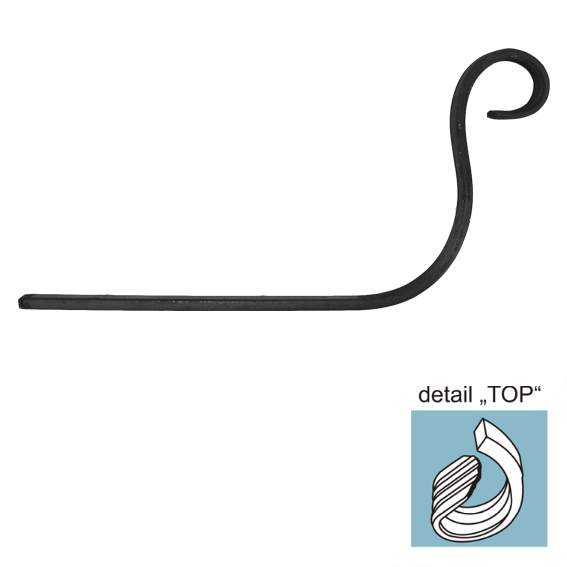 Flower pot element 135x260, 12x6mm