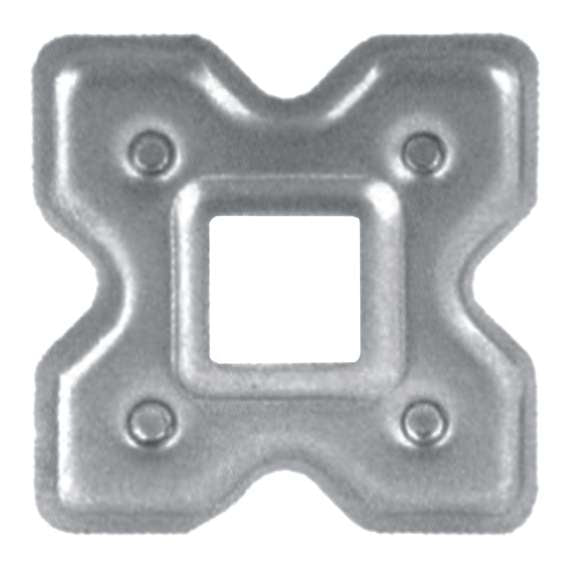 Rozeta 62x62, 16x16, t2mm