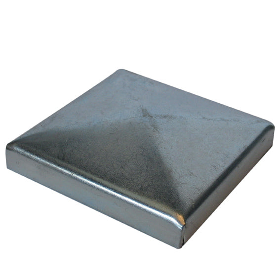 Pole cover, galvanized 80x80, h20, t1,2mm, Zn