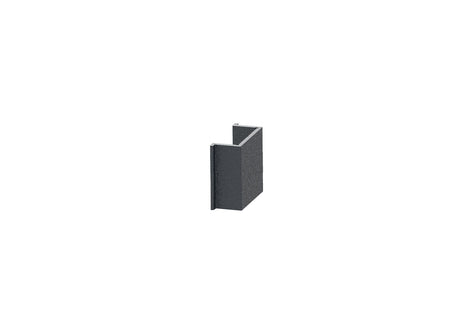 Baguette de couverture de distance étroite pour profils de poteaux et adaptateur en U du systeme de clôture, 20 x 08–20