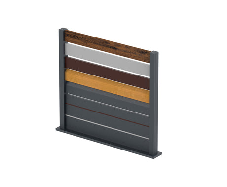 1x0,9m freestanding fence sample