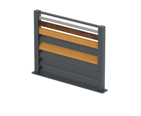 1x0,9m freestanding fence sample