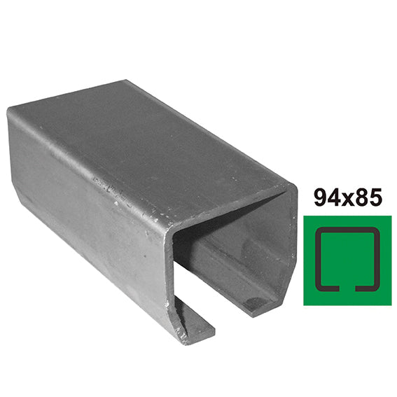 Guiding track Fe, 94x85x5mm, L6m