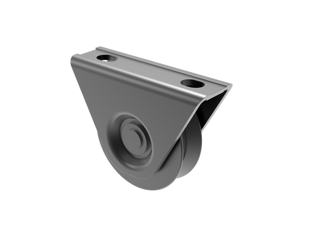 Pulley wheel - set -V, D80, anthracite