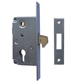 Lock for sliding gates with counterpart Zn, 72x30