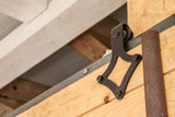 sliding barn door hardware - "Rhombus"