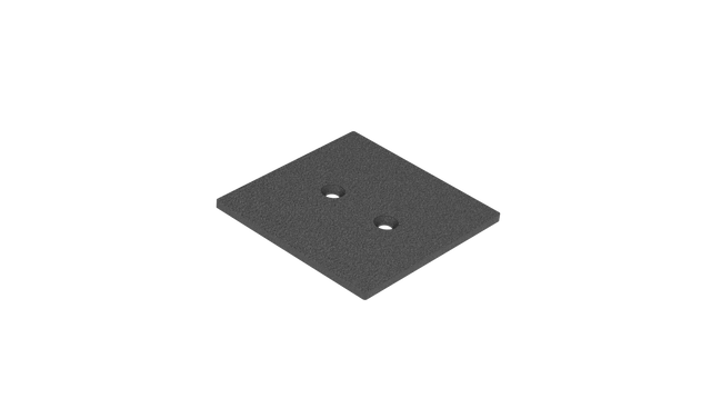 Aluminum cap for post 70x70 R7016