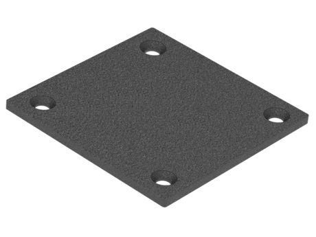 Cache-profil/poteau en aluminium 70x70 – Anthracite RAL 7016