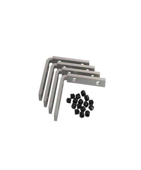 Door frame profile for glass door "L"