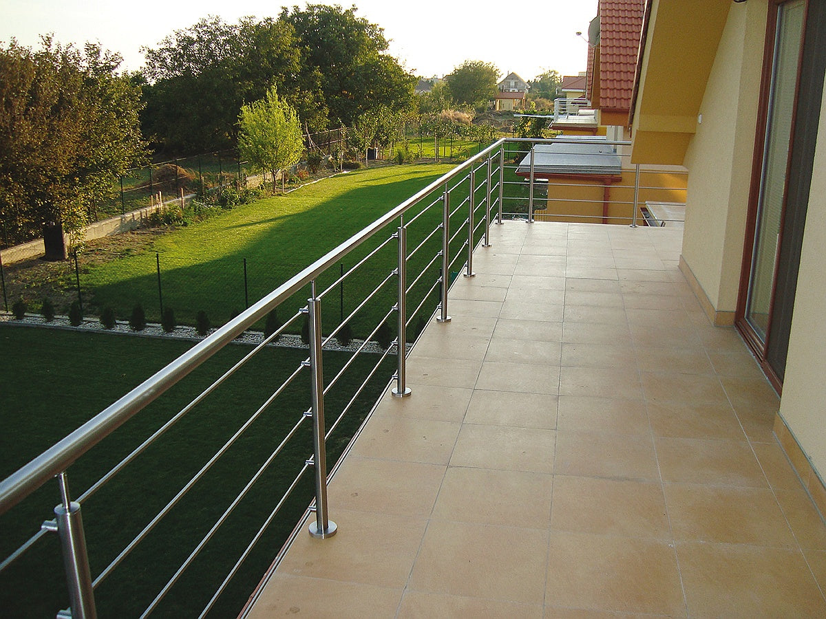 Stainless steel pole, VK-straight