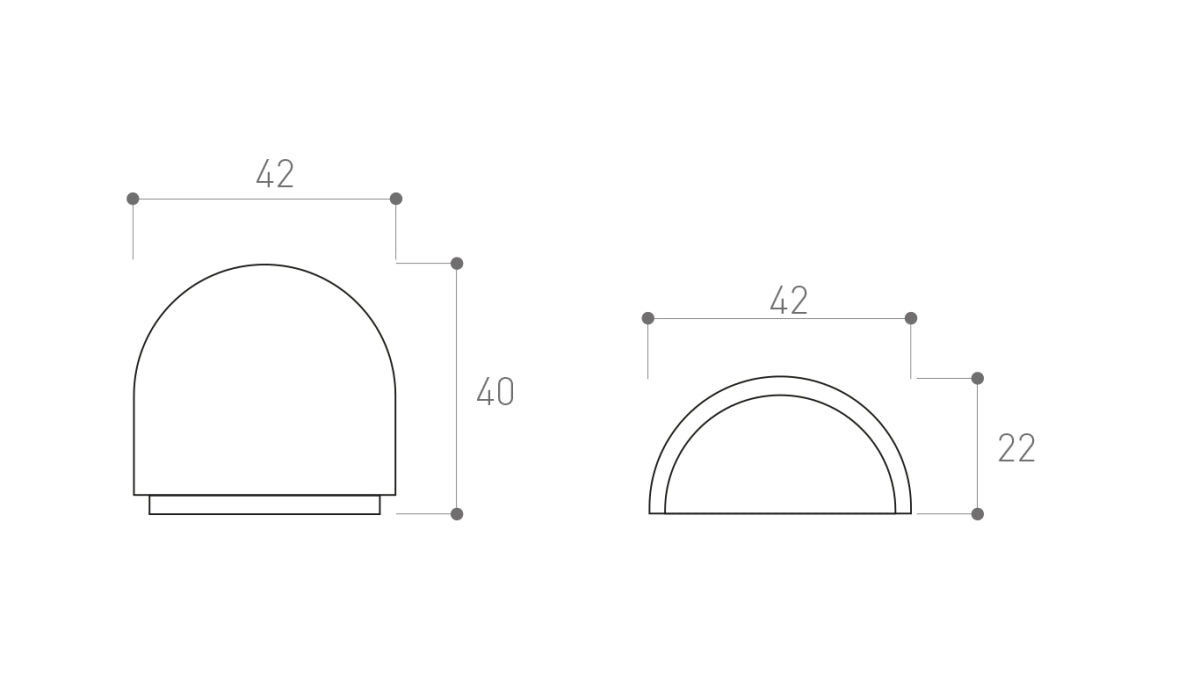 Door stop, self-adhesive, banner