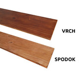 Wall shelf - TETRIS redbrown - 014