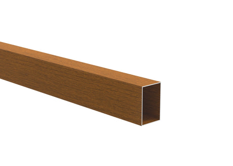 Barriere de remplissage en aluminium 40x60x1 - 6000mm CHENE DORÉ W03