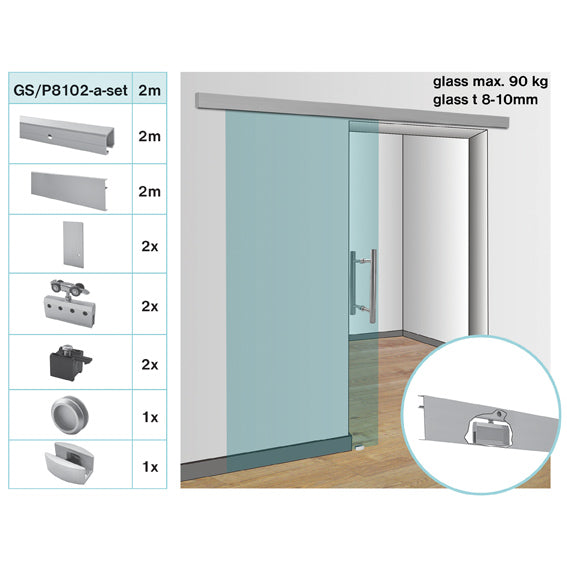 Sets for sliding profile system