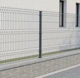 Post 60x40mm with ZnPVC base 1800mm anthracite