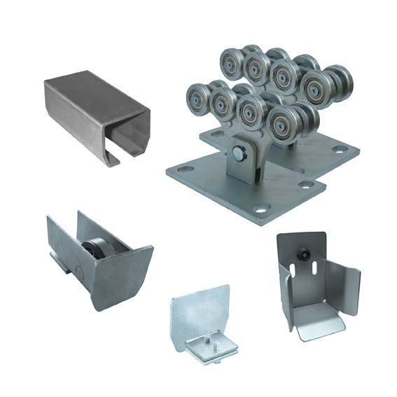 Cantilever gate set up to 4m Fe, 70x60mm