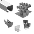 Bodenführung-Set Clasic Zn, 70x60mm