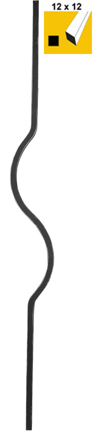 Tyč rovná 12x12, h900mm