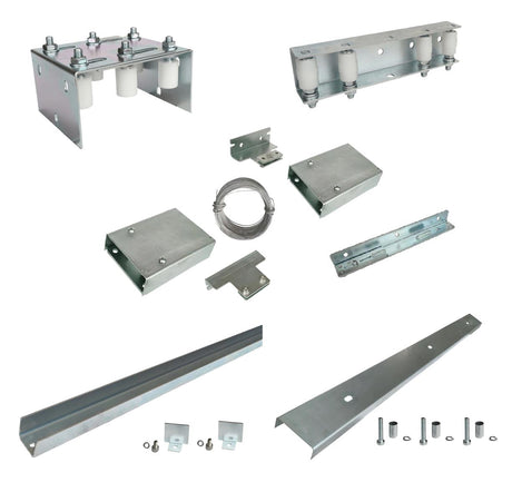 Telescopic system for sliding gates, max 4m