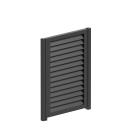 Aluminum single-leaf gates