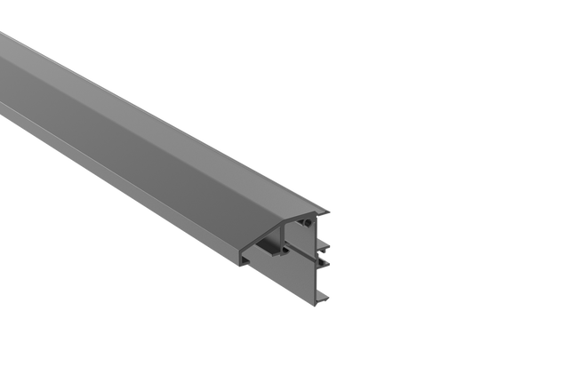 Guiding profile bottom for sliding gates 6000mm R7016