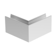 AL. profile, top mount  90° IN corner AL/ELOX/Sati