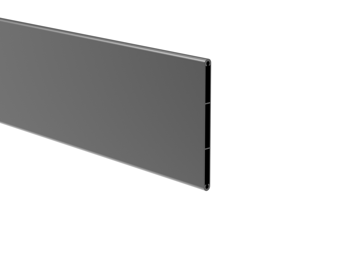 Aluminum fence blind 8x120-6000mm