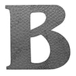 Forged letter "B" h120, t3mm