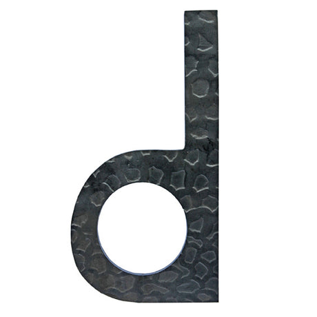 Forged letter "d" h120, t3mm