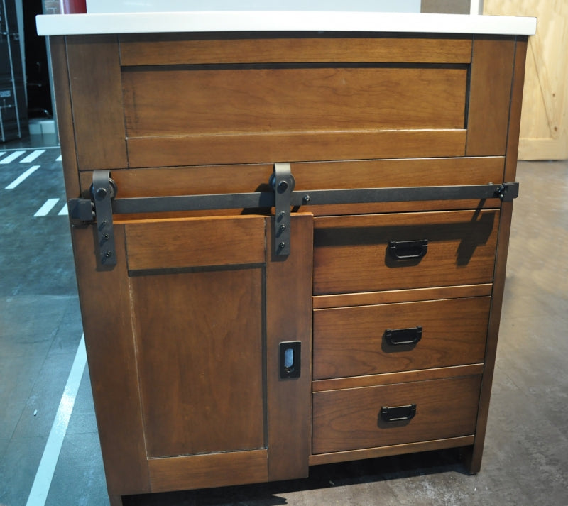 sliding barn door hardware - mini -  "Gladio"