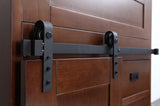 sliding barn door hardware - mini - "Rhombus"