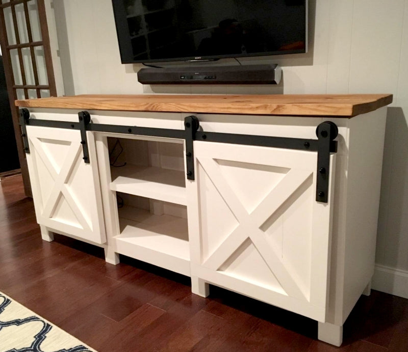 sliding barn door hardware - mini -  "Gladio"