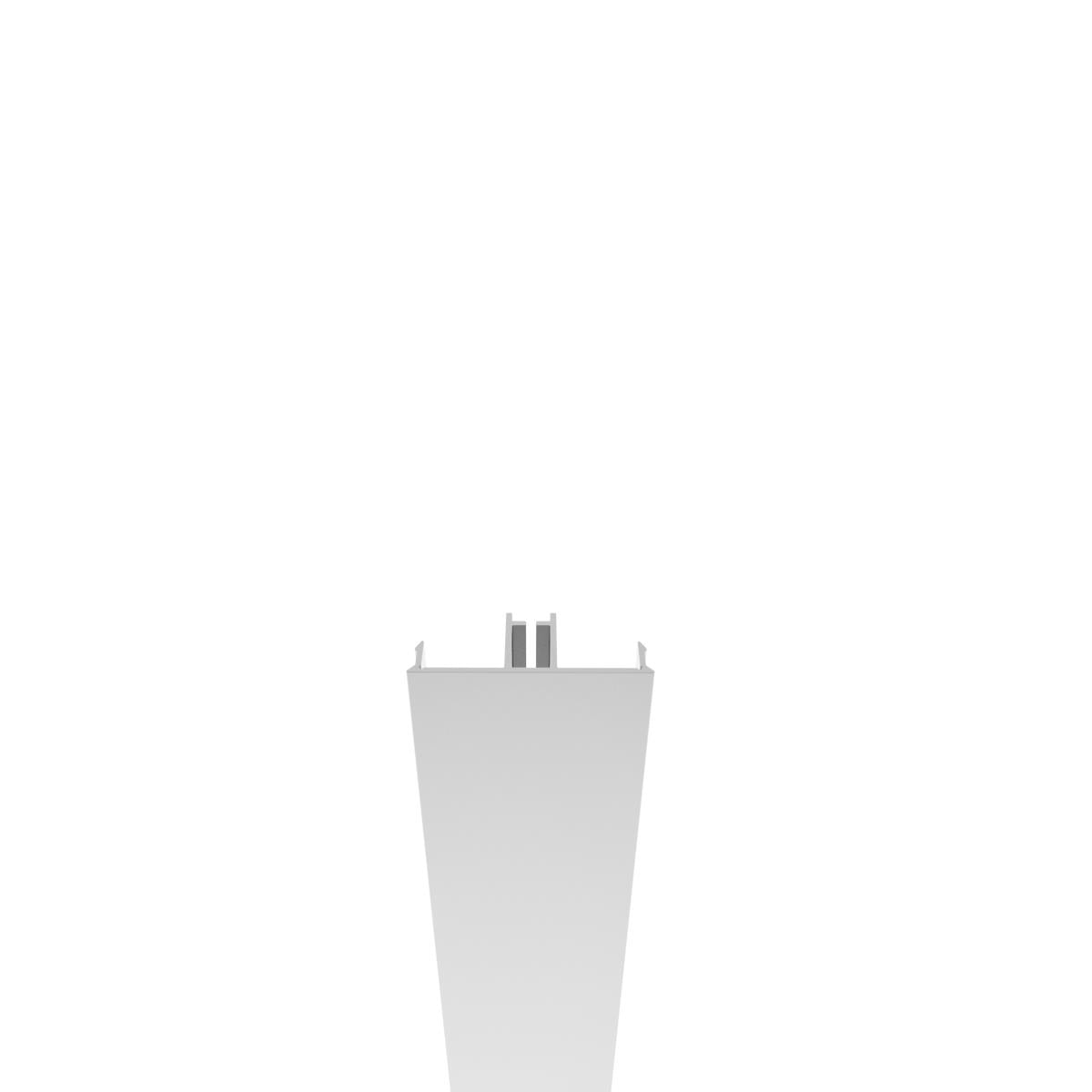 Wide cover strip for post profiles 6000mm N