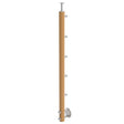 Rod BEECH (BEECH) D50mm, 5xd12mm, H1000, BK-flat