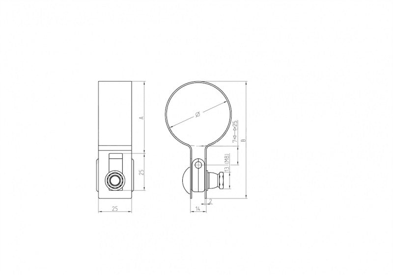 Douille de terminaison pour poteau ZnPVC D48mm anthracite