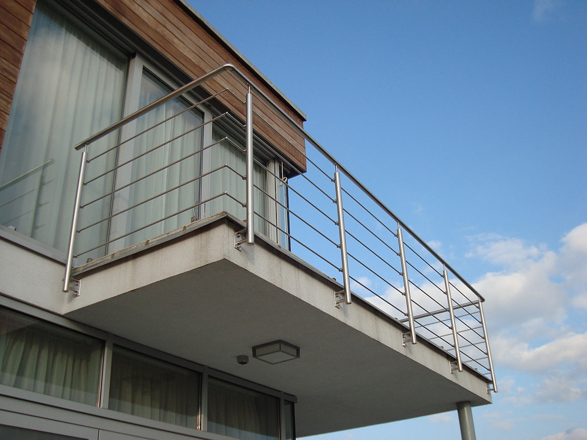 Stainless railing, AISI304, 3000x900mm, BR