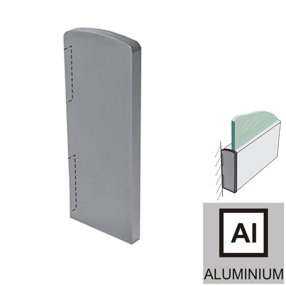 End cap for profile AL/0005-S-E