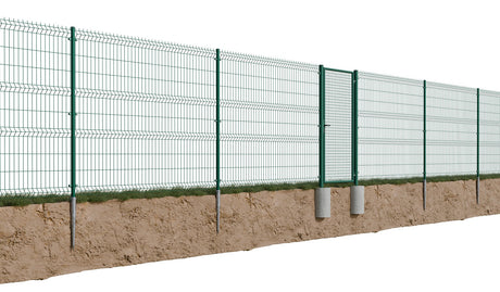 Vis de fixation au sol Zn 68x1,8x650mm, 3xM8